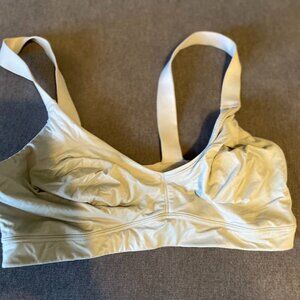 Spanx Bra-llelujah Full Coverage Wireless Bra Baby Blue Size XL